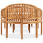 Preview: 3-tlg. Garten-Lounge-Set Massivholz Teak