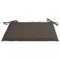 Preview: Gartenstuhl-Kissen 6 Stk. Taupe 50x50x3 cm Oxford-Gewebe