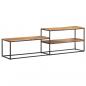 Preview: TV-Schrank 180x30x50 cm Akazie Massivholz