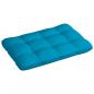 Preview: Palettenkissen Blau 120x80x12 cm Stoff