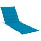 Preview: Sonnenliegen-Auflage Blau 200x60x3 cm Oxford-Gewebe