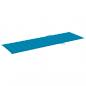 Preview: Sonnenliegen-Auflage Blau 200x60x3 cm Oxford-Gewebe