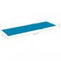 Preview: Sonnenliegen-Auflage Blau 200x60x3 cm Oxford-Gewebe