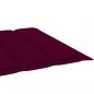 Preview: Sonnenliegen-Auflage Weinrot 200x60x3 cm Oxford-Gewebe