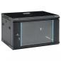 Preview: ARDEBO.de - 6U Netzwerkschrank Wandmontage 19" IP20 600x450x375 mm