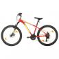 Preview: ARDEBO.de - Mountainbike 21 Gang 27,5 Zoll Rad 38 cm Rot