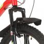 Preview: Mountainbike 21 Gang 26 Zoll Rad 36 cm Rot