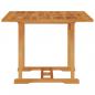 Preview: Gartentisch 150x90x75 cm Teak Massivholz