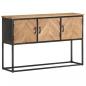 Preview: Sideboard 120x30x75 cm Akazie Massivholz