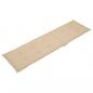 Preview: Liegestuhl-Auflage Beige (75+105)x50x4 cm