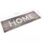 Preview: Küchenbodenmatte Waschbar Home 60x180 cm