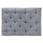 Preview: ARDEBO.de - Palettensofa-Kissen Blau 120x80x10 cm