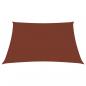 Preview: Sonnensegel Oxford-Gewebe Quadratisch 4,5x4,5 m Terracotta