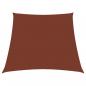 Preview: ARDEBO.de - Sonnensegel Oxford-Gewebe Trapezform 3/4x3 m Terrakotta-Rot