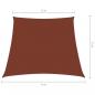 Preview: Sonnensegel Oxford-Gewebe Trapezform 3/4x3 m Terrakotta-Rot