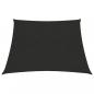 Preview: ARDEBO.de - Sonnensegel 160 g/m² Schwarz 3/4x2 m HDPE