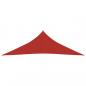 Preview: ARDEBO.de - Sonnensegel 160 g/m² Rot 4x4x5,8 m HDPE