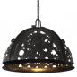 Preview: ARDEBO.de - Deckenlampe Industriestil Kettenrad-Design 45 cm E27