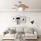 Preview: Deckenventilator mit Lampe 76 cm Hellbraun