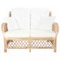 Preview: 2-Sitzer-Sofa Rattan 