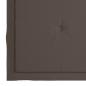 Preview: Gartenstuhl-Kissen 2 Stk. Taupe 40x40x3 cm Oxford-Gewebe