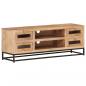 Preview: TV-Schrank 110x30x40 cm Akazie Massivholz