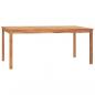 Preview: ARDEBO.de - Garten-Esstisch 180x90x77 cm Massivholz Teak