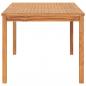 Preview: Garten-Esstisch 180x90x77 cm Massivholz Teak