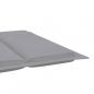 Preview: Sonnenliegen-Auflage Grau 186x58x3 cm Oxford-Gewebe