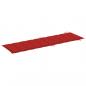 Preview: Sonnenliegen-Auflage Rot 186x58x3 cm Oxford-Gewebe