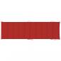 Preview: Sonnenliegen-Auflage Rot 186x58x3 cm Oxford-Gewebe