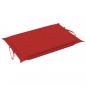 Preview: Sonnenliegen-Auflage Rot 186x58x3 cm Oxford-Gewebe