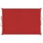 Preview: Sonnenliegen-Auflage Rot 186x58x3 cm Oxford-Gewebe