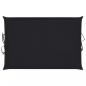 Preview: Sonnenliegen-Auflage Schwarz 186x58x3 cm Oxford-Gewebe