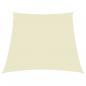 Preview: ARDEBO.de - Sonnensegel Oxford-Gewebe Trapezform 3/4x3 m Creme