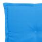 Preview: Gartenstuhl-Kissen 4 Stk. Blau 50x50x3 cm Oxford-Gewebe