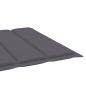 Preview: Sonnenliegen-Auflage Anthrazit 200x70x3 cm Oxford-Gewebe