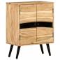 Preview: Sideboard 57x34x75 cm Akazie Massivholz