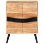 Preview: Sideboard 57x34x75 cm Akazie Massivholz