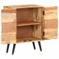 Preview: Sideboard 57x34x75 cm Akazie Massivholz