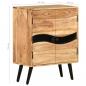 Preview: Sideboard 57x34x75 cm Akazie Massivholz