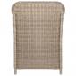 Preview: 9-tlg. Garten-Essgruppe Poly Rattan Braun