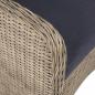 Preview: 9-tlg. Garten-Essgruppe Poly Rattan Braun