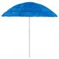 Preview: ARDEBO.de - Hawaii Sonnenschirm Blau 240 cm