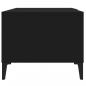 Preview: Couchtisch Schwarz 90x50x40 cm Holzwerkstoff