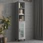 Preview: Wandschrank Grau Sonoma 34,5x32,5x90 cm Holzwerkstoff