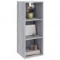 Preview: Wandschrank Grau Sonoma 34,5x32,5x90 cm Holzwerkstoff