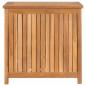 Preview: Gartenbox 60x50x58 cm Massivholz Teak