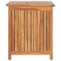 Preview: Gartenbox 60x50x58 cm Massivholz Teak