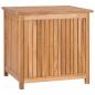 Preview: Gartenbox 60x50x58 cm Massivholz Teak